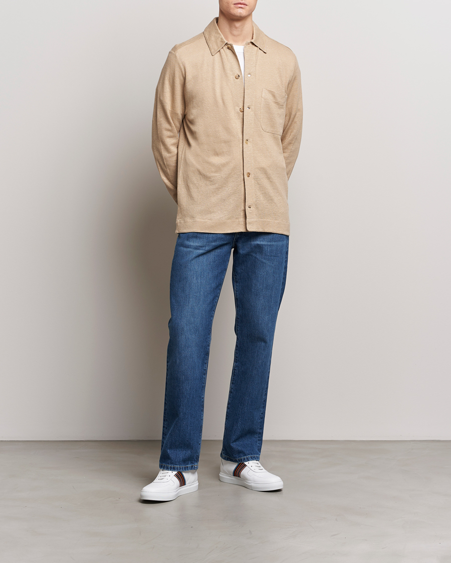 Homme | Chemises | Paul Smith | Linen Jersey Shirt Beige