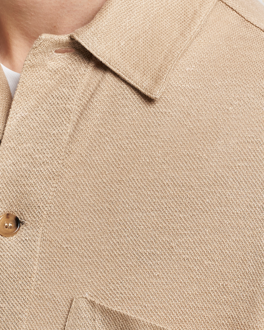 Homme | Chemises | Paul Smith | Linen Jersey Shirt Beige