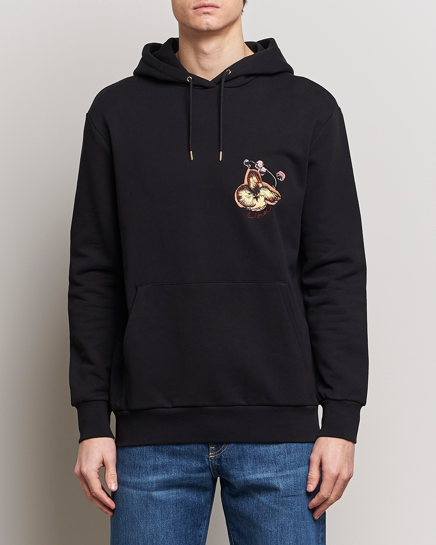 Homme | Soldes Vêtements | Paul Smith | Printed Orchid Hoodie Black