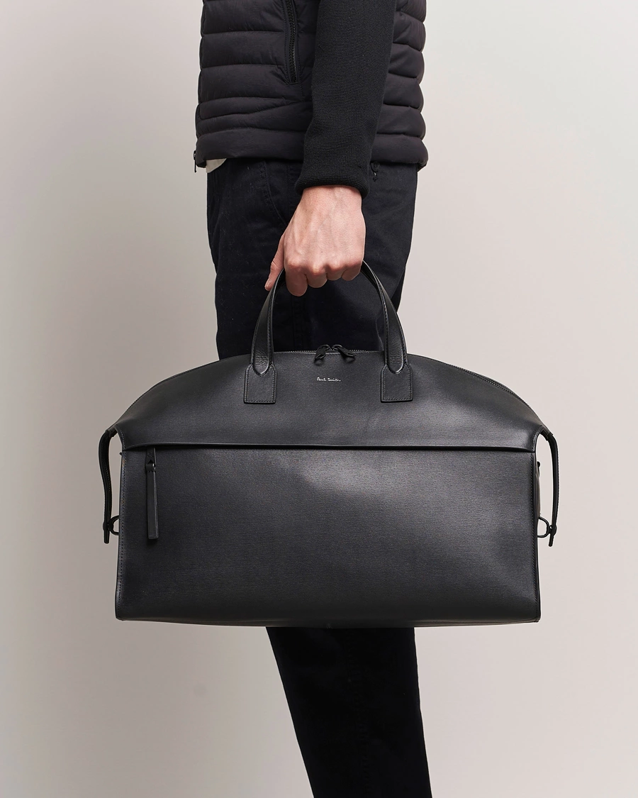 Homme |  | Paul Smith | Leather Holdall Black