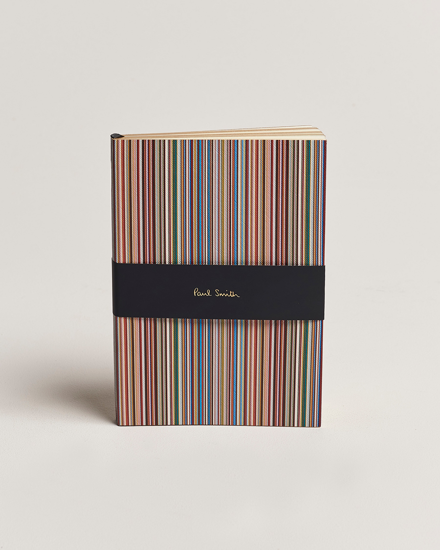 Homme | Paul Smith Signature Stripe Notebook Multi | Paul Smith | Signature Stripe Notebook Multi