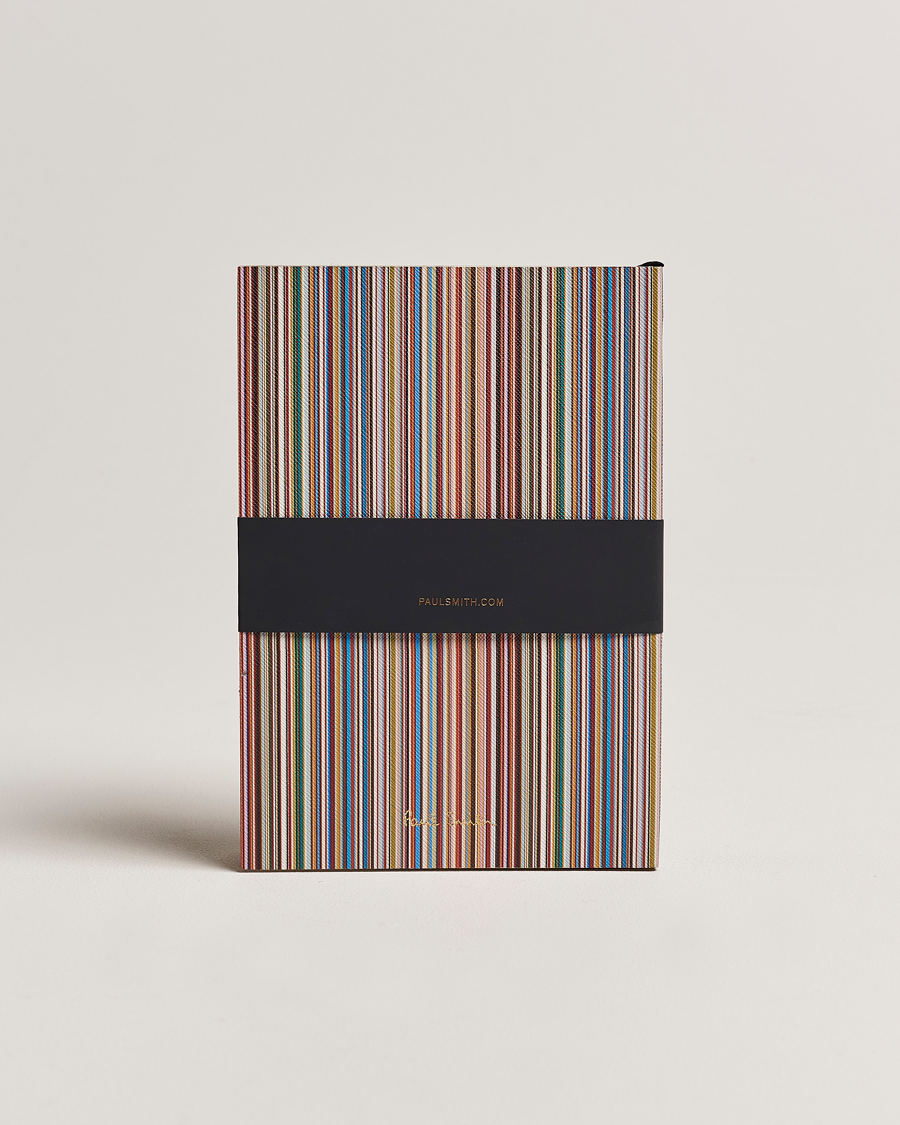 Homme | Carnets De Notes | Paul Smith | Signature Stripe Notebook Multi