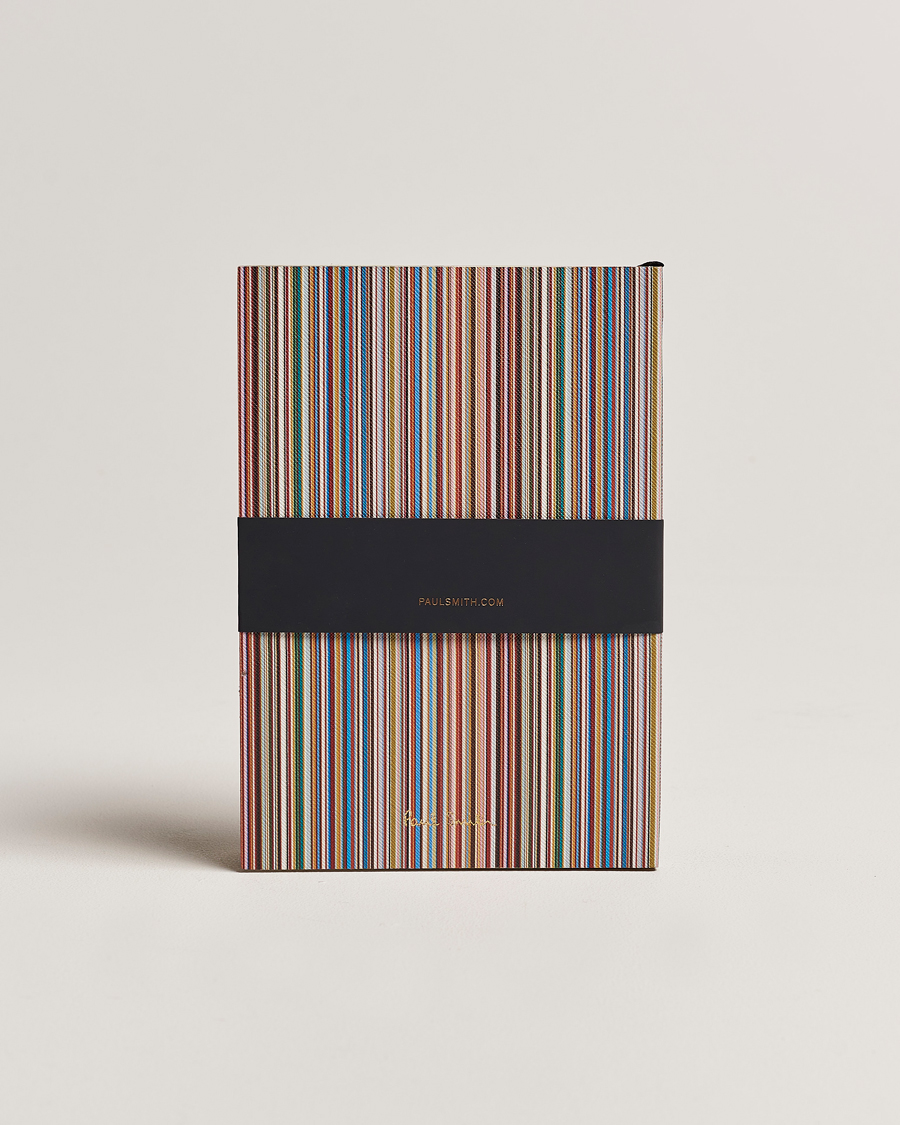 Homme | Paul Smith Signature Stripe Notebook Multi | Paul Smith | Signature Stripe Notebook Multi