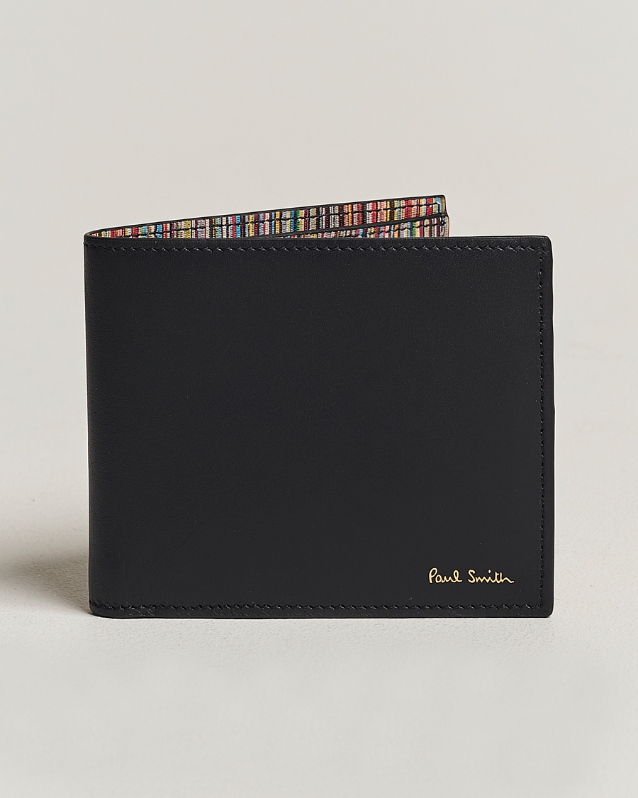 Homme | Paul Smith Leather Billfold Wallet Black | Paul Smith | Leather Billfold Wallet Black