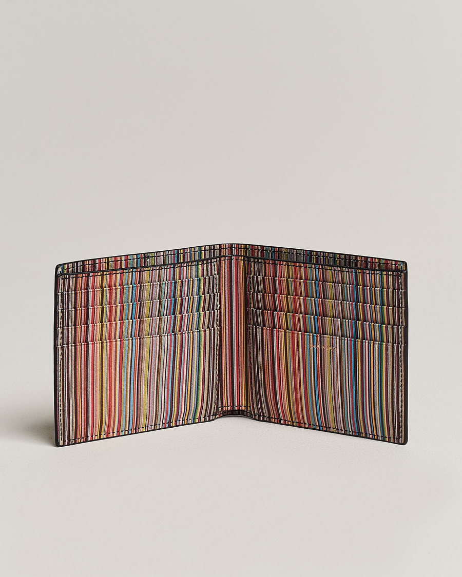 Homme |  | Paul Smith | Signature Stripe Wallet Black