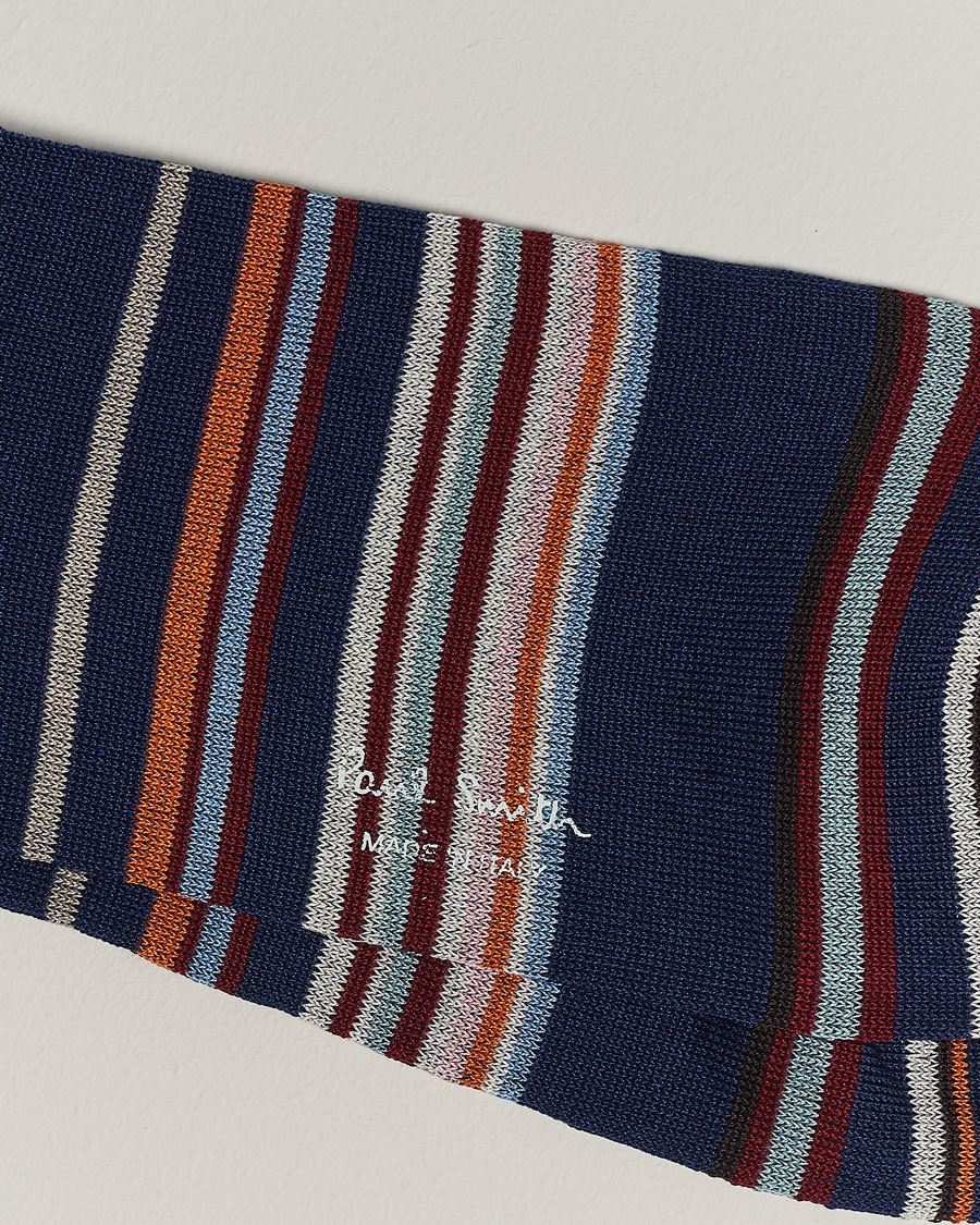 Homme | Chaussettes Quotidiennes | Paul Smith | Flavio Signature Stripe Socks Blue