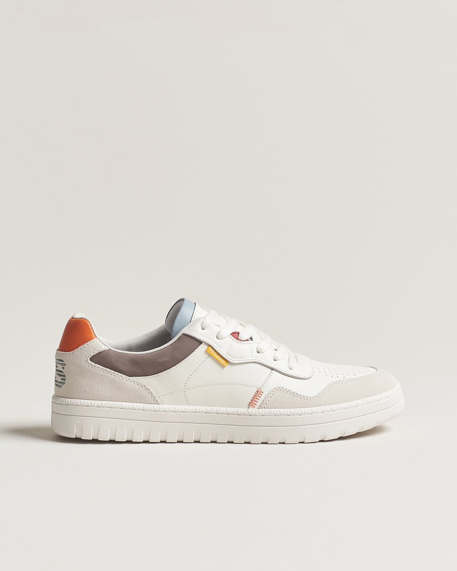 Homme | PS Paul Smith Ellis Leather/Suede Sneaker White | PS Paul Smith | Ellis Leather/Suede Sneaker White