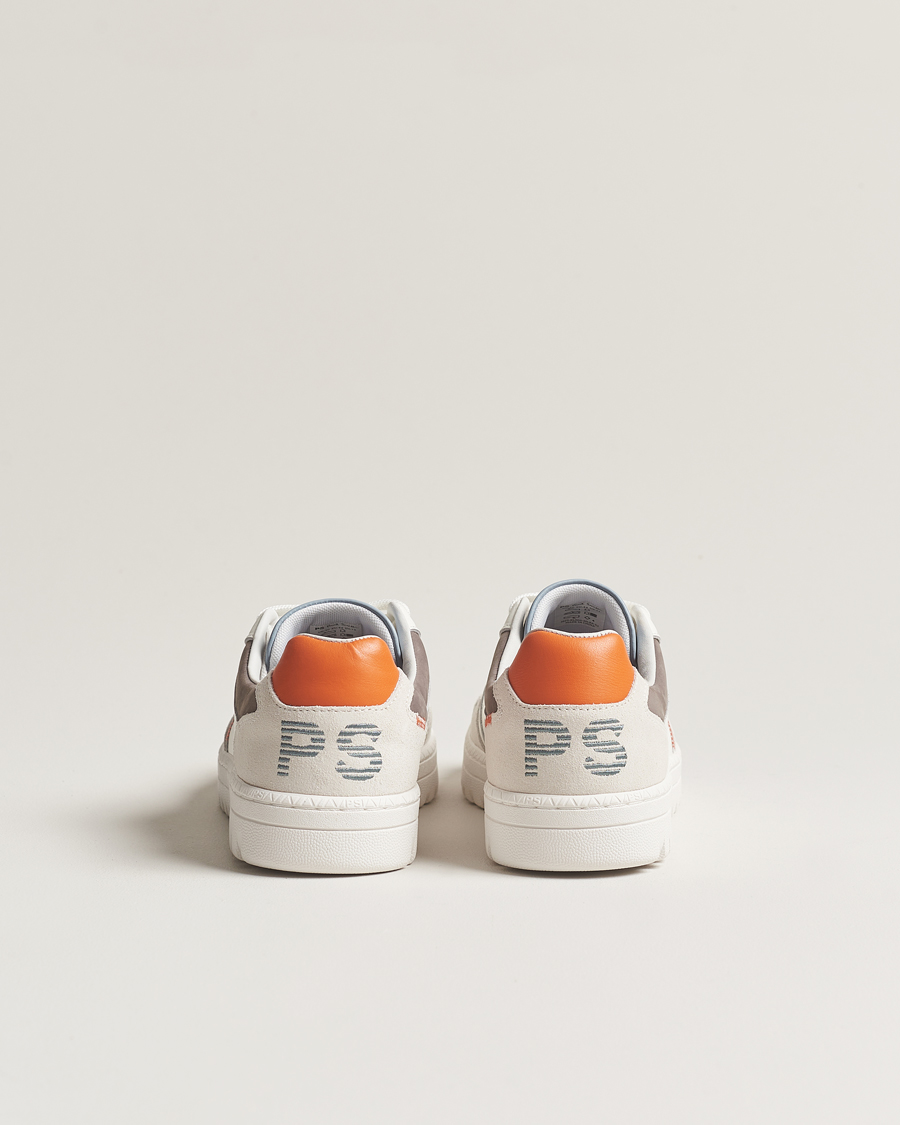 Homme | PS Paul Smith Ellis Leather/Suede Sneaker White | PS Paul Smith | Ellis Leather/Suede Sneaker White