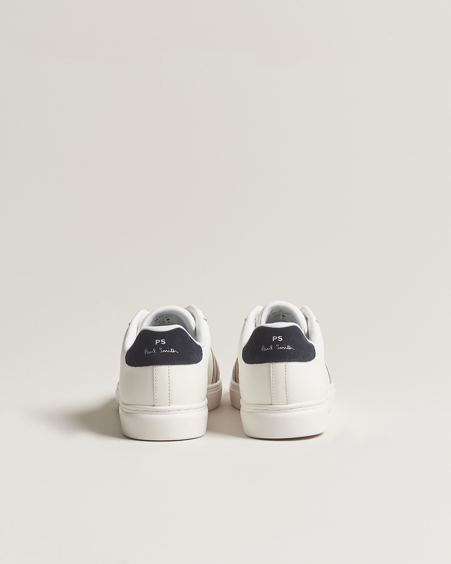 Homme | PS Paul Smith Rex Embroidery Leather Sneaker White | PS Paul Smith | Rex Embroidery Leather Sneaker White