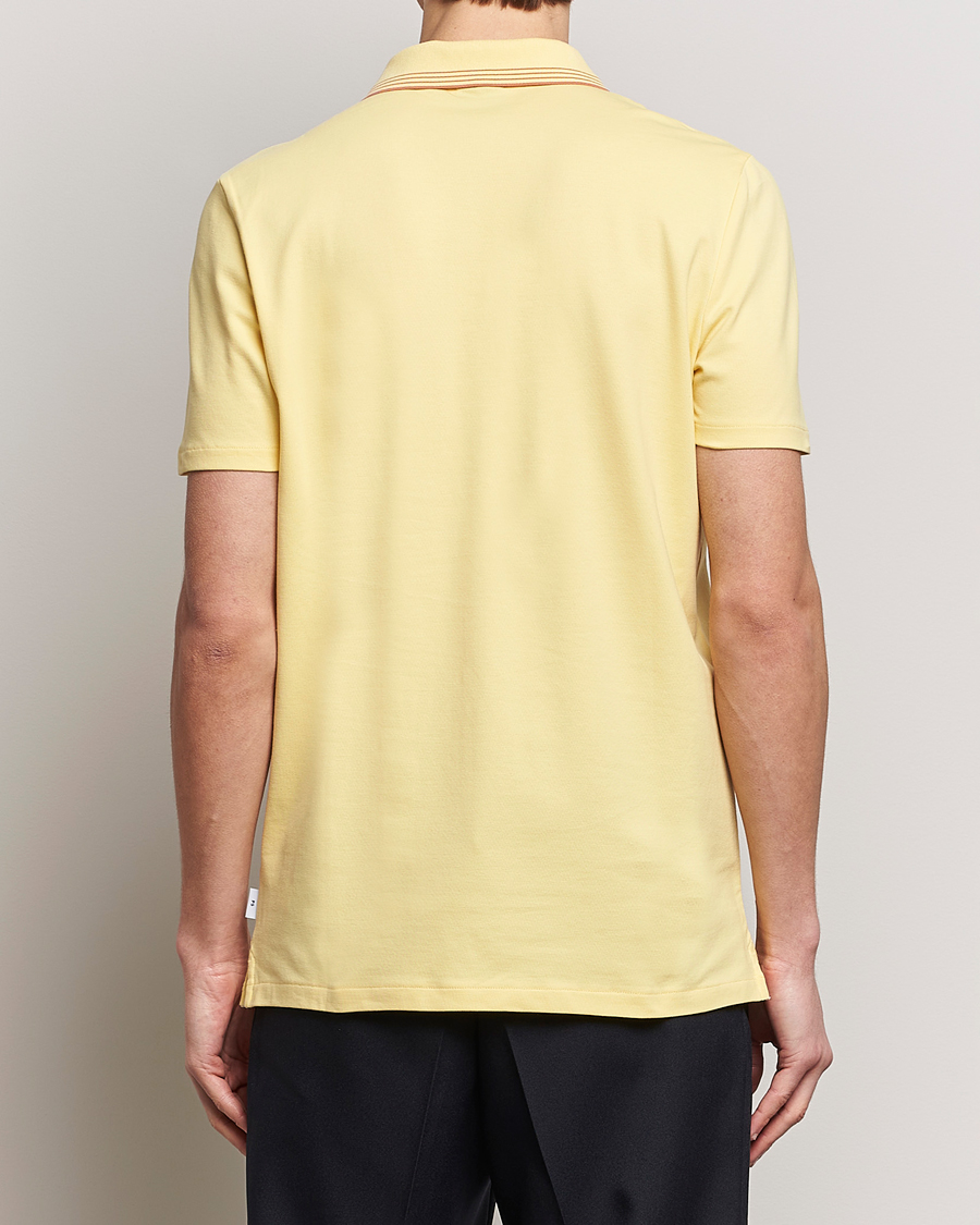 Homme | Polos | PS Paul Smith | Regular Fit Half Zip Polo Yellow