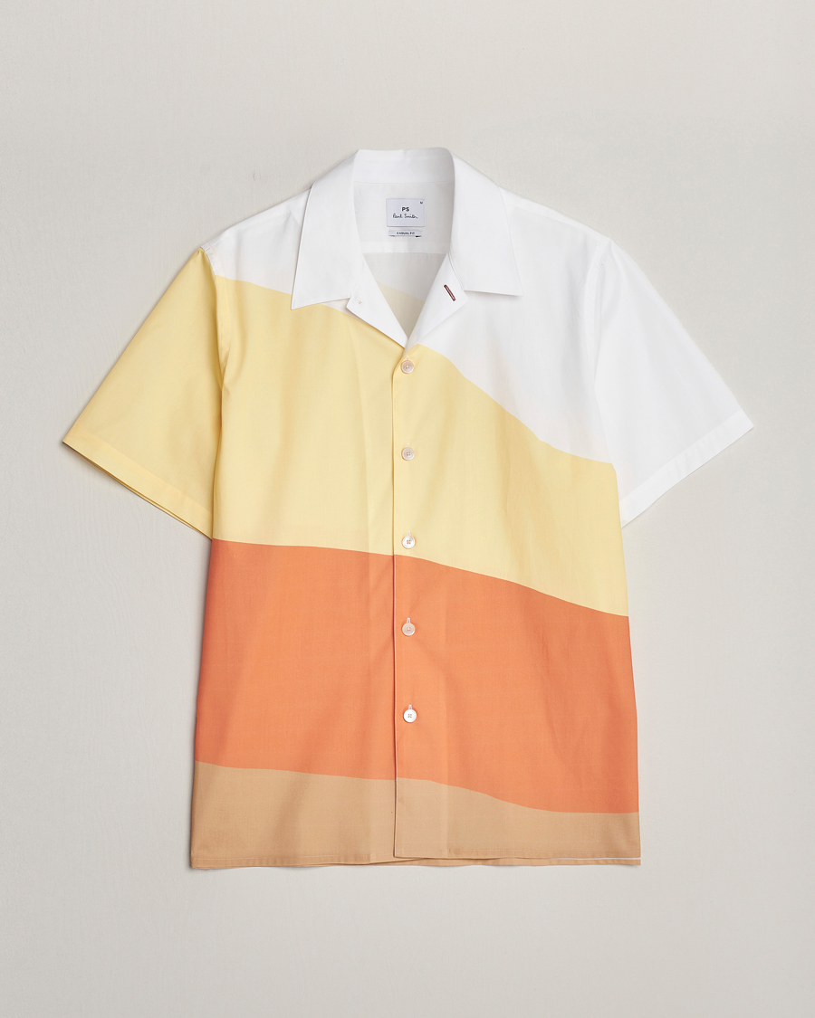 Homme | Chemises | PS Paul Smith | Blocksstriped Resort Short Sleeve Shirt Multi