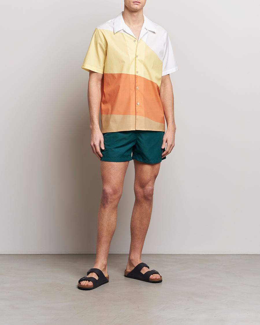 Homme | Chemises | PS Paul Smith | Blocksstriped Resort Short Sleeve Shirt Multi