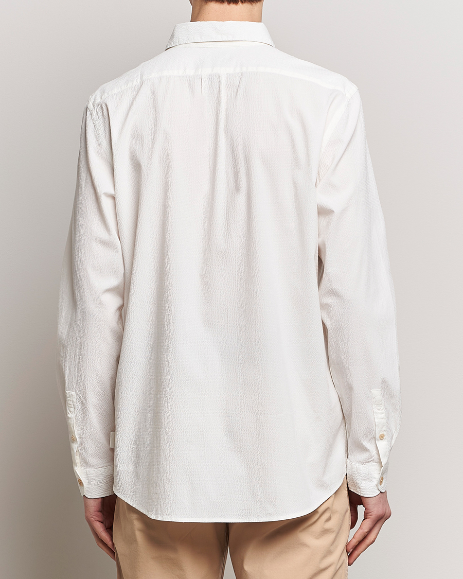 Homme | Chemises | PS Paul Smith | Regular Fit Seersucker Shirt White