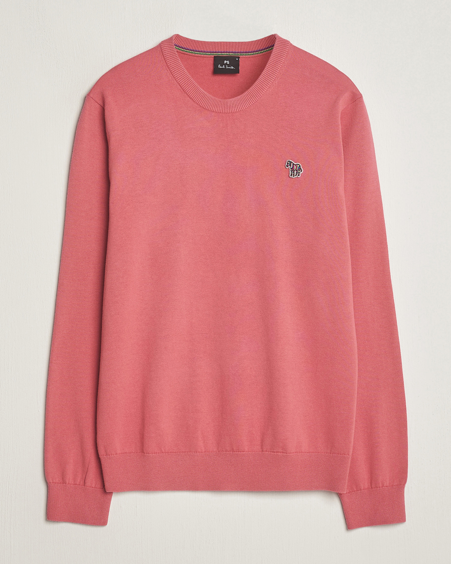Homme | Pulls Et Tricots | PS Paul Smith | Zebra Cotton Knitted Sweater Faded Pink