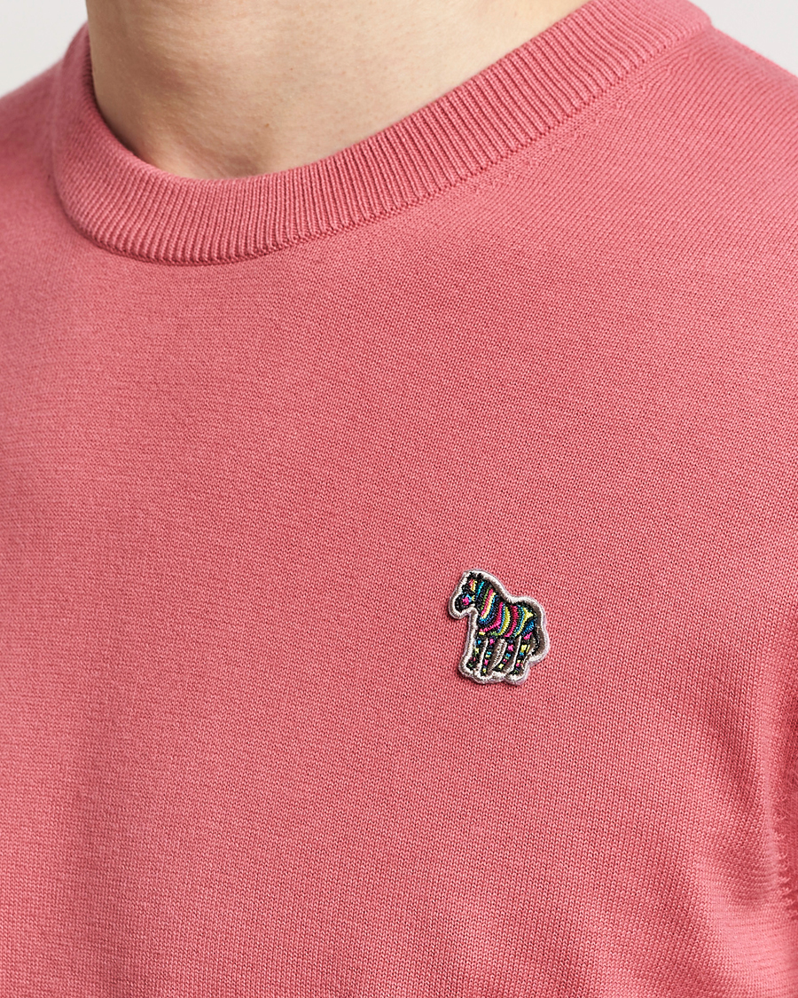 Homme | Pulls Et Tricots | PS Paul Smith | Zebra Cotton Knitted Sweater Faded Pink