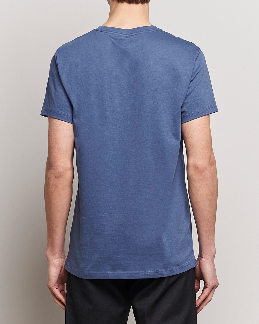 Homme | T-shirts | Bread & Boxers | Crew Neck Regular T-Shirt Denim Blue