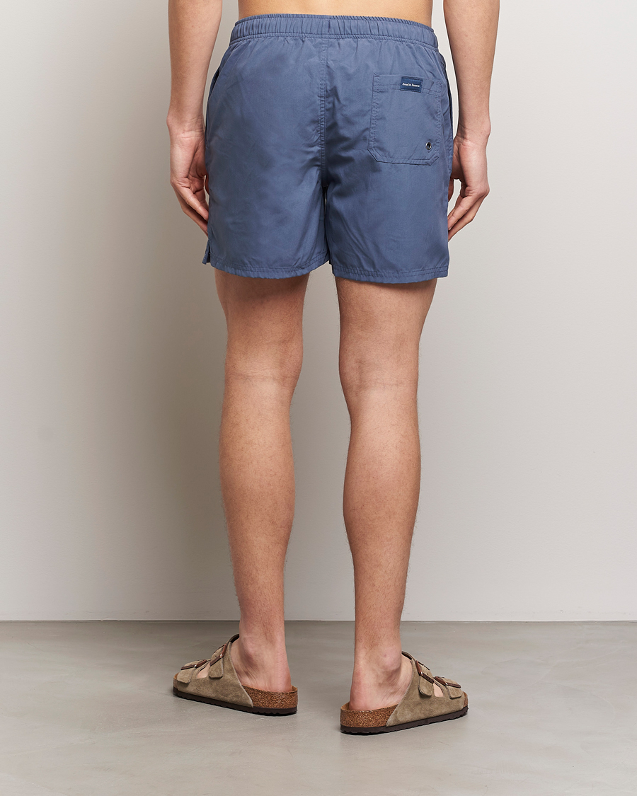 Homme | Maillots De Bain | Bread & Boxers | Swimshorts Denim Blue