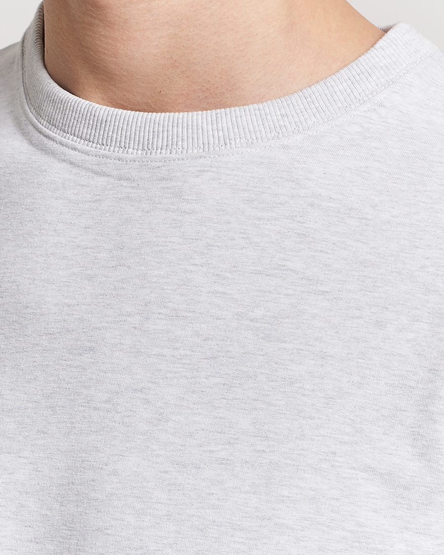 Homme | Pulls Et Tricots | Bread & Boxers | Loungewear Crew Neck Sweatshirt Light Grey Melange