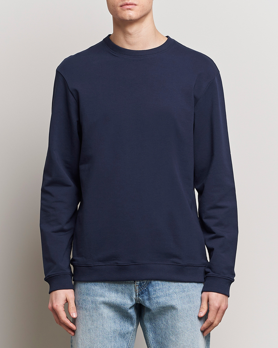 Homme | Vêtements | Bread & Boxers | Loungewear Crew Neck Sweatshirt Navy Blue