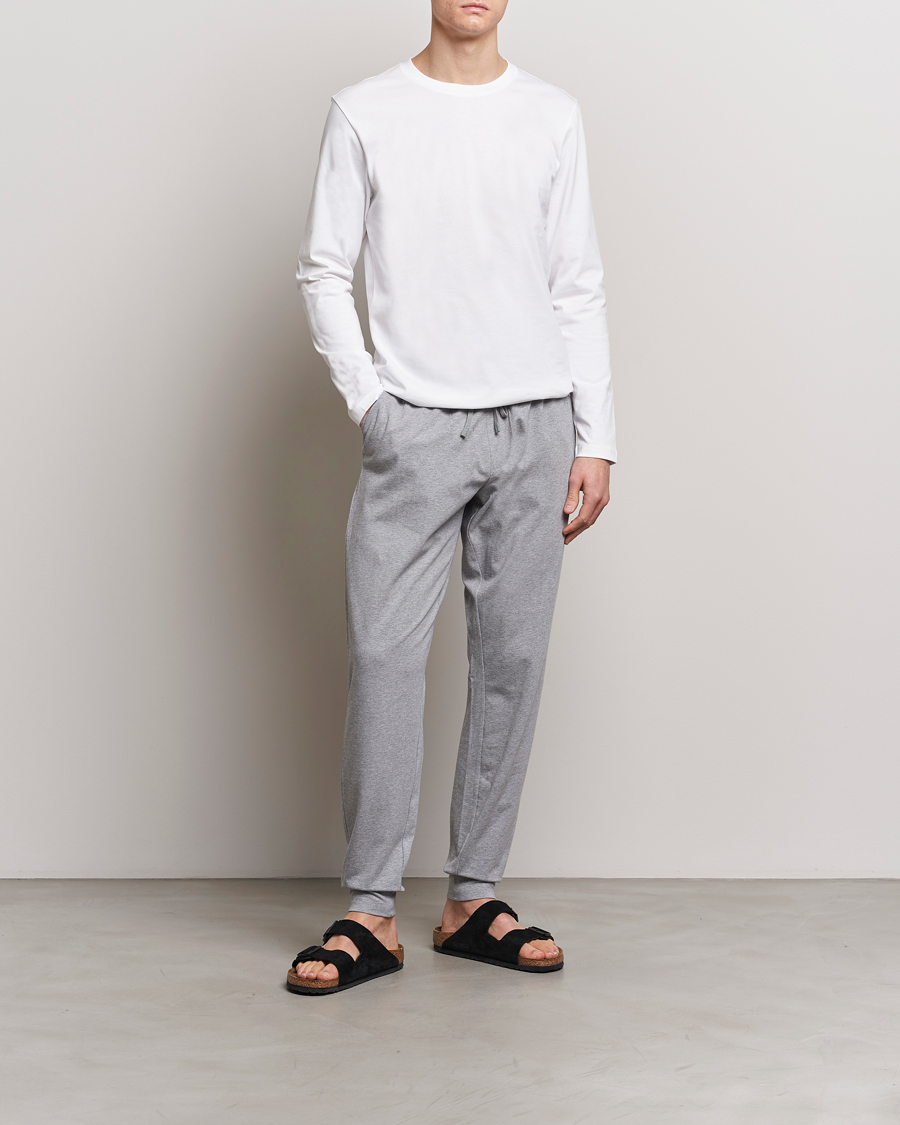Homme | Bread & Boxers Pyjama Pant Grey Melange | Bread & Boxers | Pyjama Pant Grey Melange