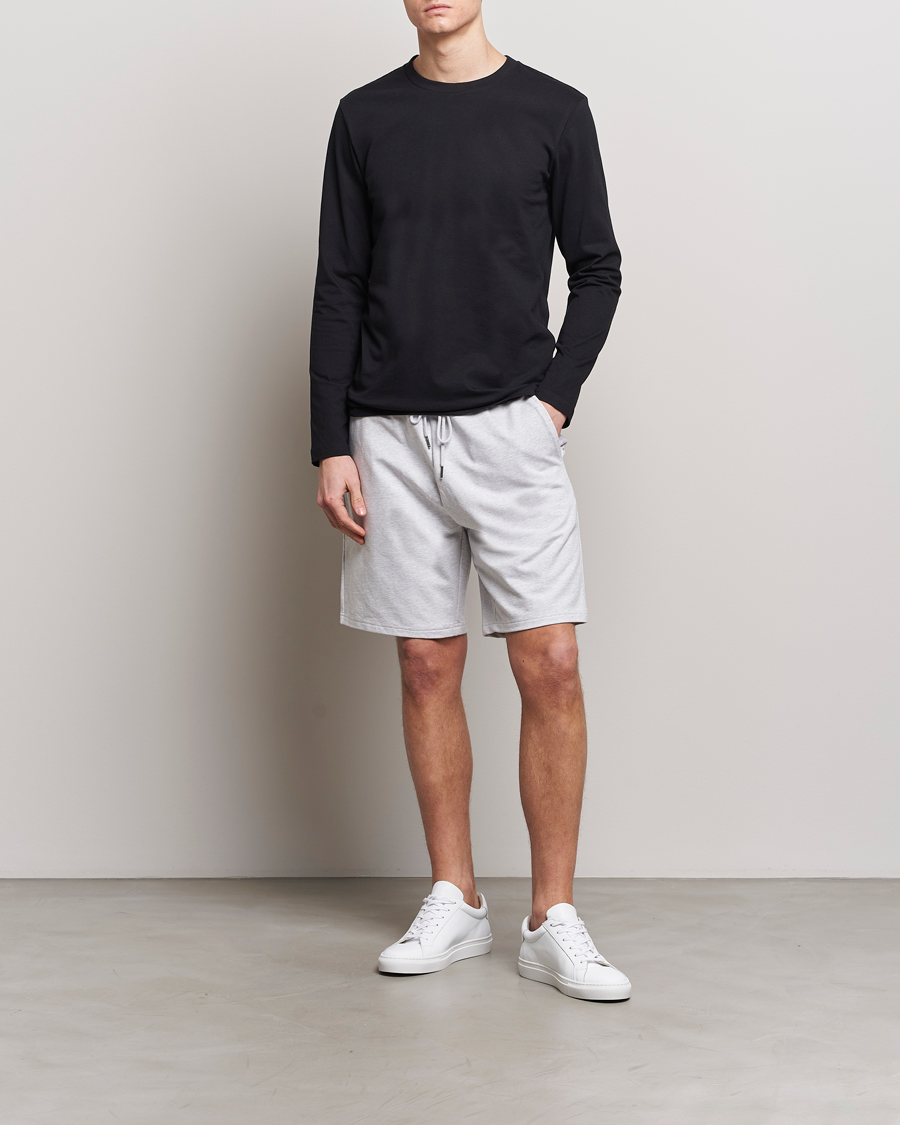 Homme | T-shirts | Bread & Boxers | Long Sleeve T-Shirt Black