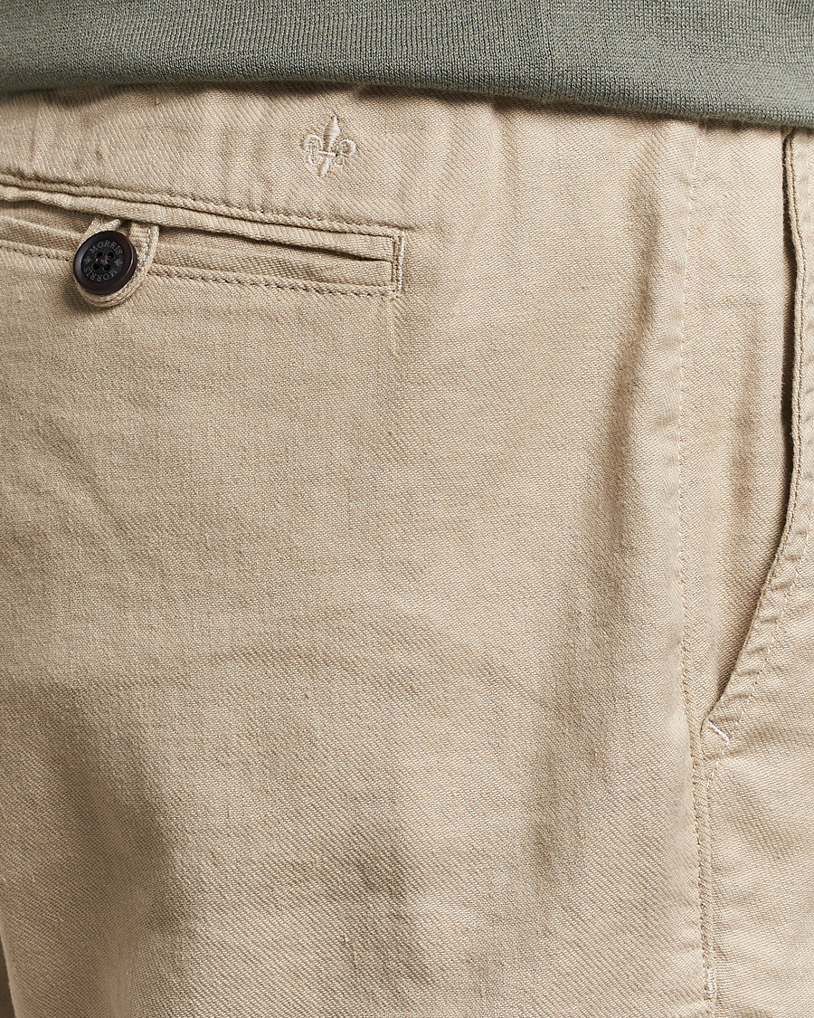 Homme | Pantalons | Morris | Fenix Linen Slacks Khaki