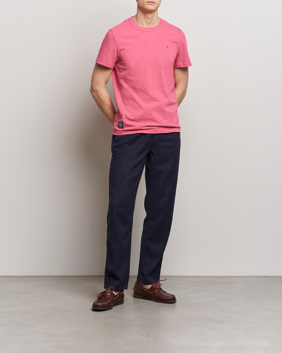 Homme | Pantalons | Morris | Fenix Linen Slacks Blue