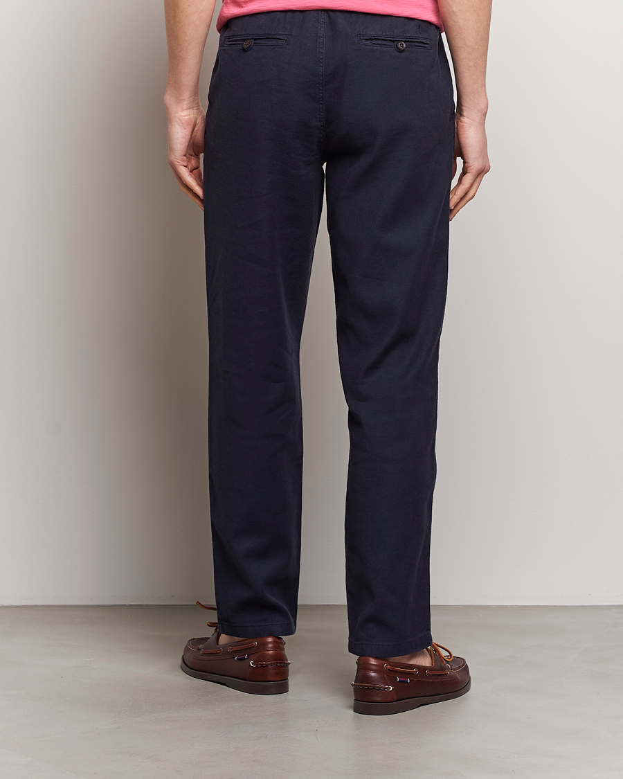Homme | Pantalons | Morris | Fenix Linen Slacks Blue