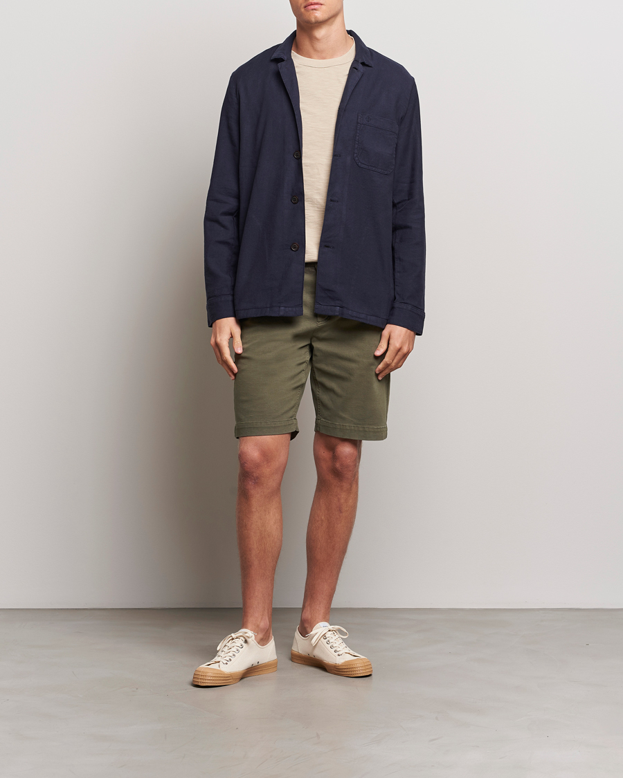 Homme | Shorts | Morris | Jeffrey Chino Shorts Olive