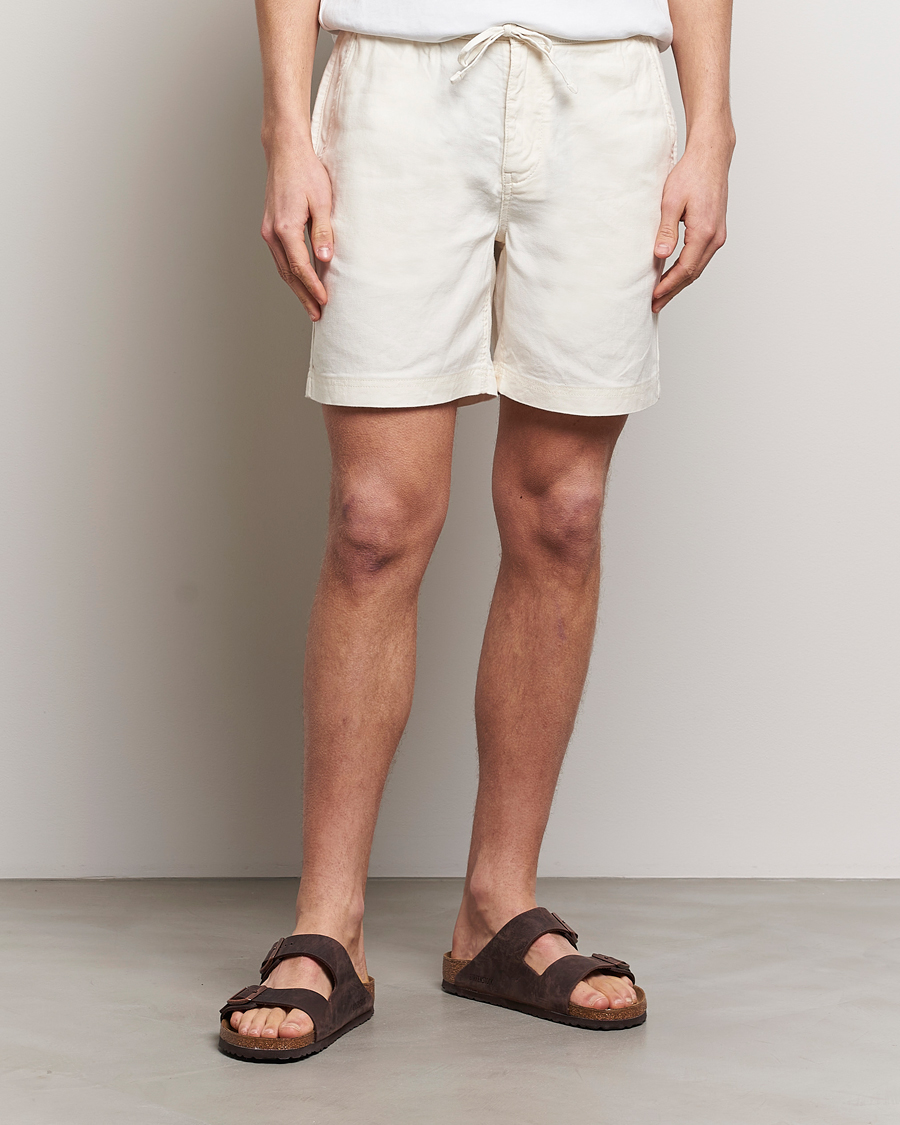 Homme | Shorts | Morris | Fenix Linen Shorts Off White