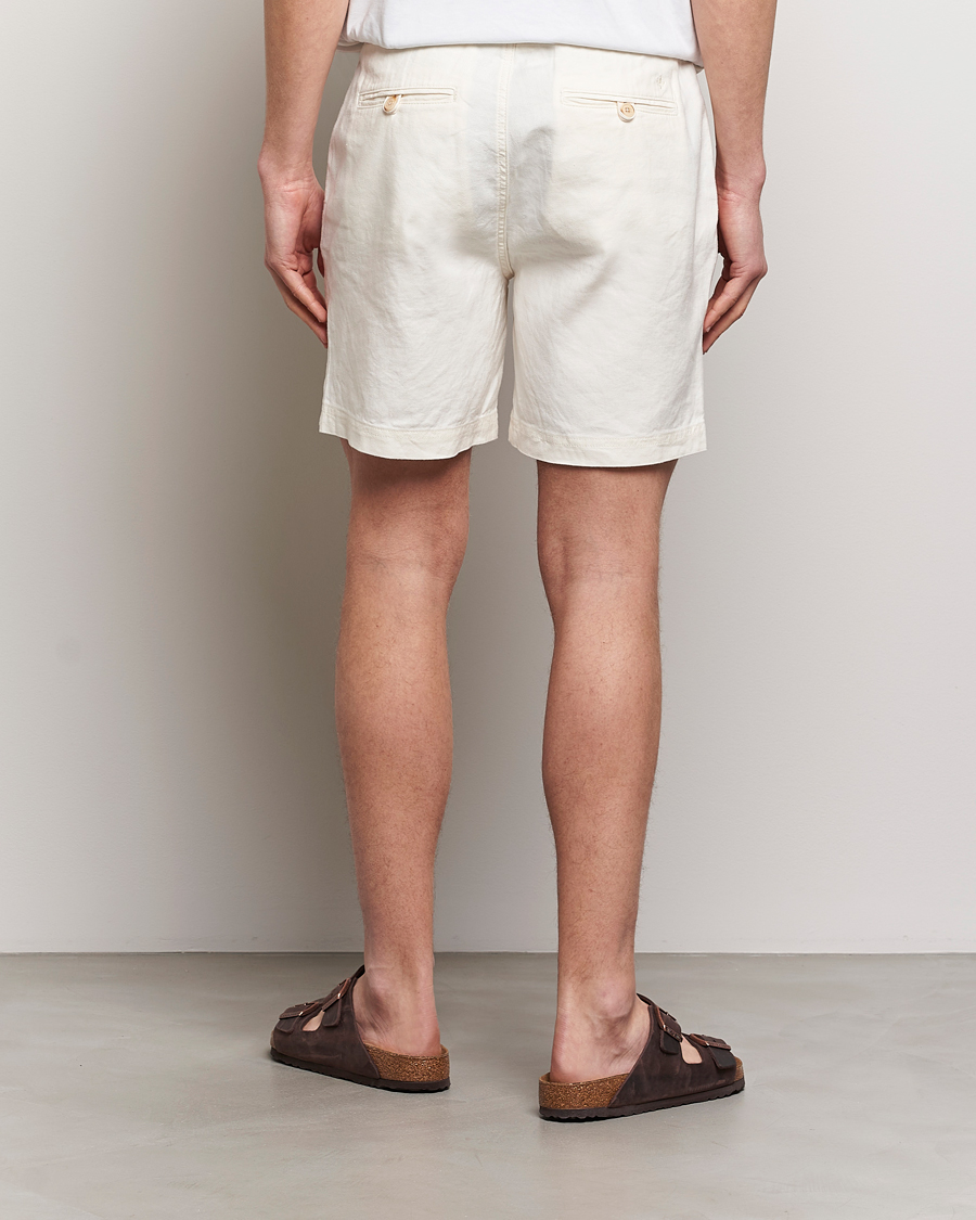 Homme | Shorts | Morris | Fenix Linen Shorts Off White