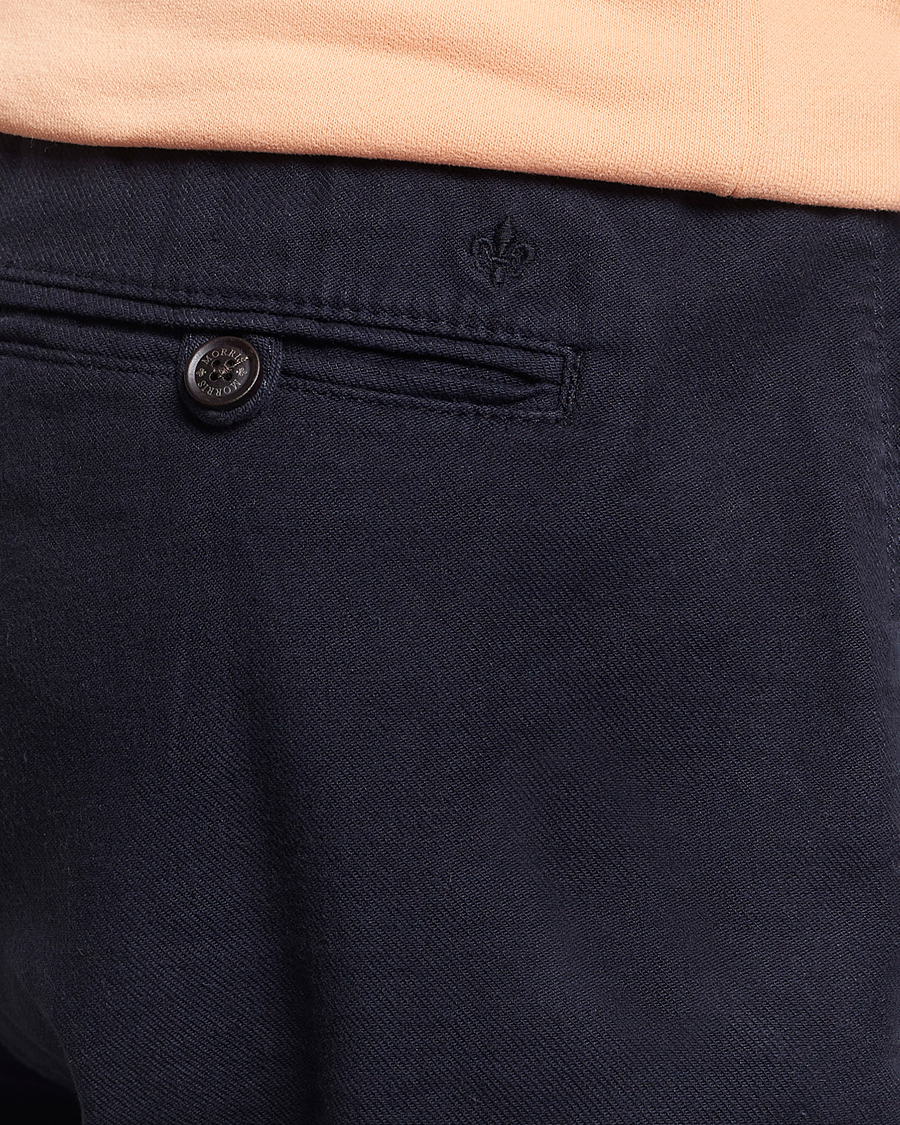 Homme | Shorts | Morris | Fenix Linen Shorts Navy