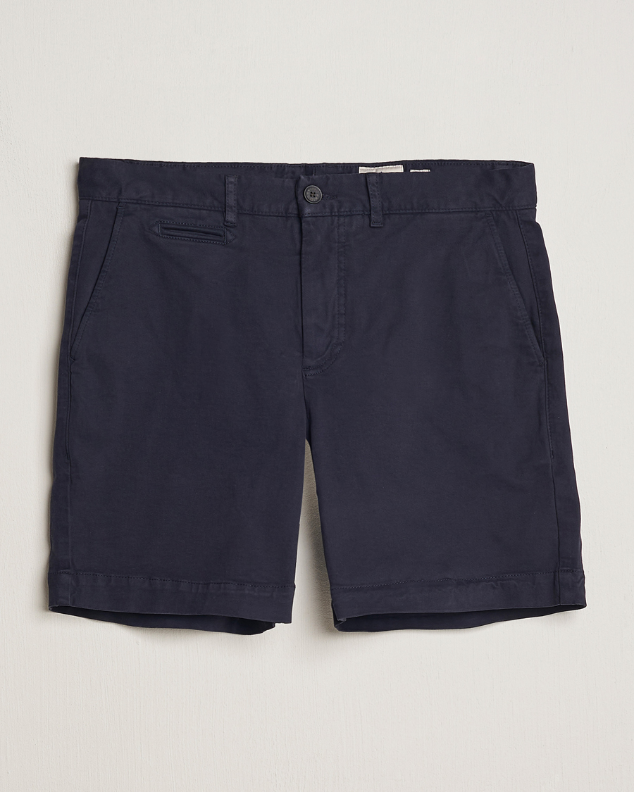 Homme | Shorts | Morris | Jeffrey Short Chino Shorts Navy