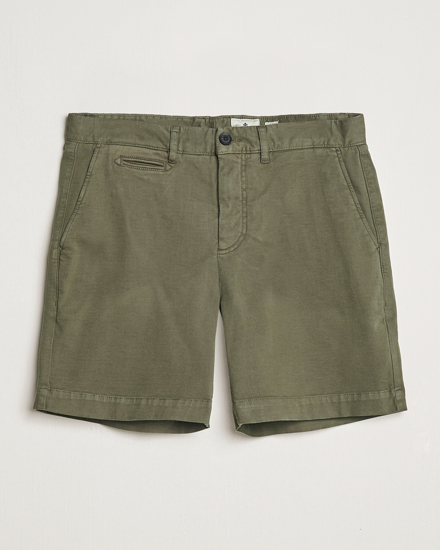 Homme | Shorts | Morris | Jeffrey Short Chino Shorts Olive