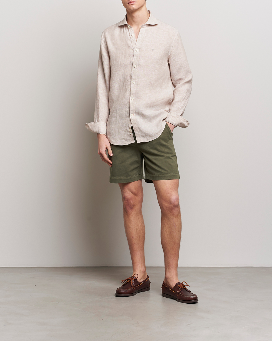 Homme | Shorts | Morris | Jeffrey Short Chino Shorts Olive