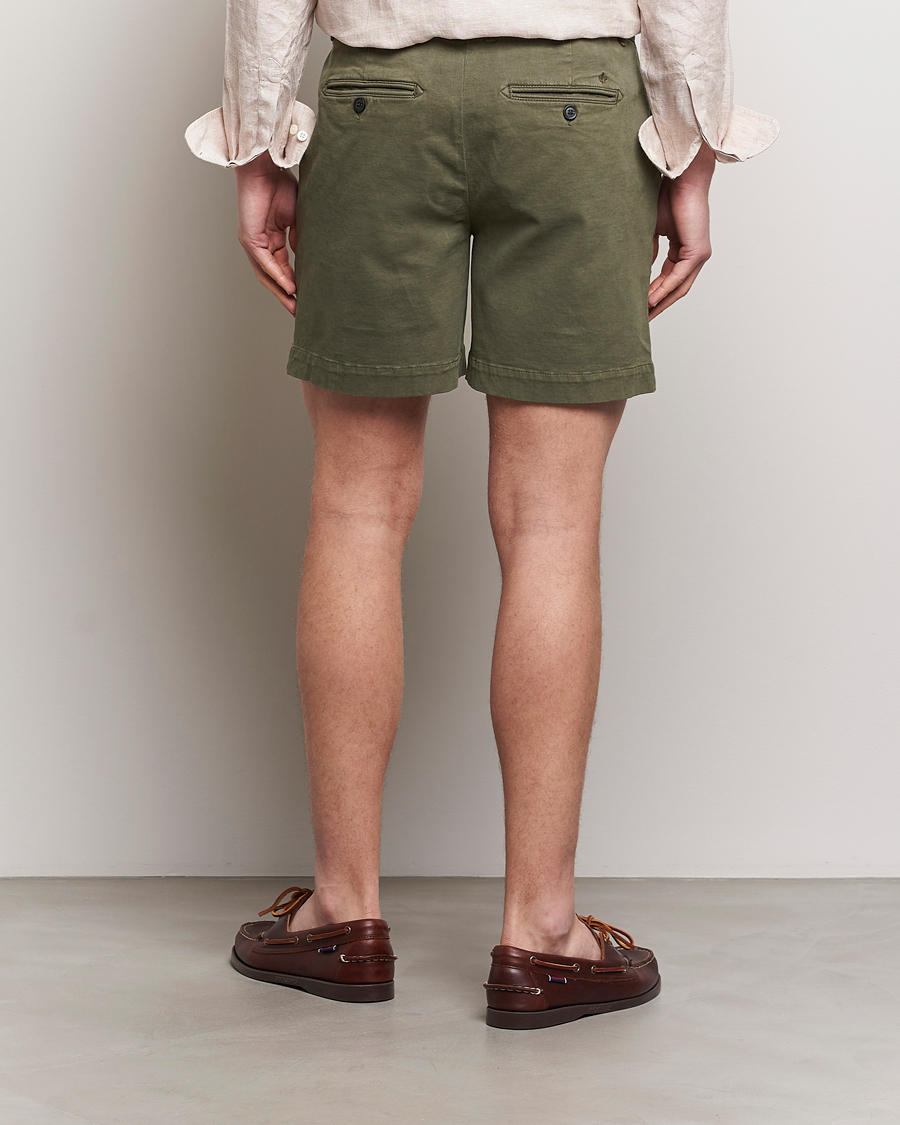 Homme | Shorts | Morris | Jeffrey Short Chino Shorts Olive