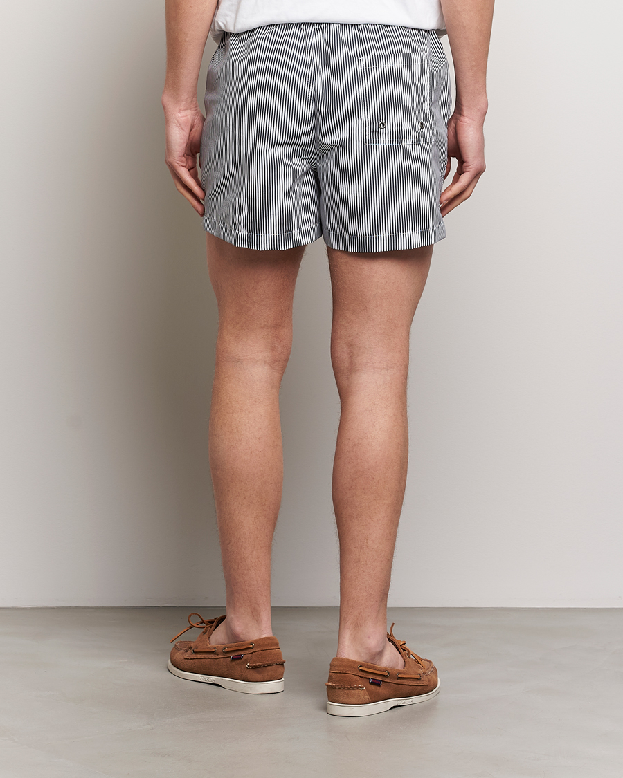 Homme | Maillots De Bain | Morris | Stripe Bathing Trunks Blue