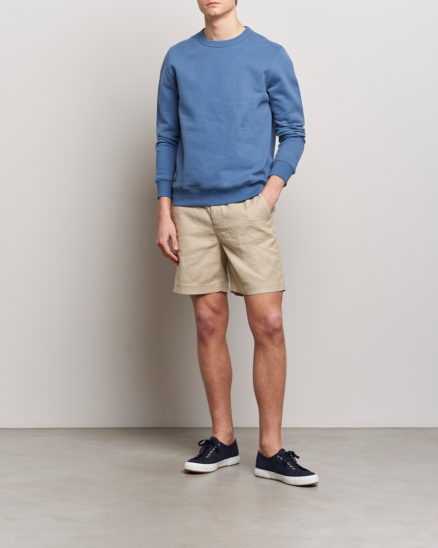 Homme | Pulls Et Tricots | Morris | Brandon Lily Sweatshirt Blue