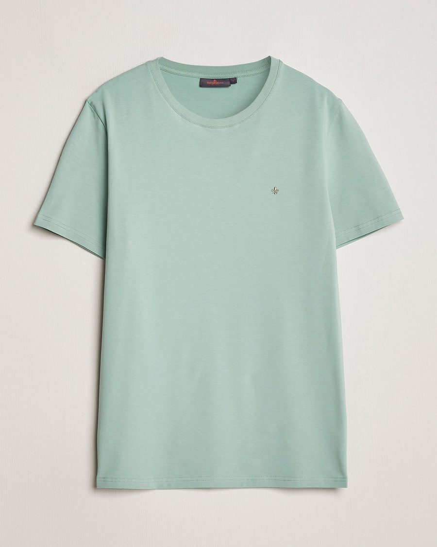 Homme | T-shirts | Morris | James Crew Neck T-Shirt Light Green