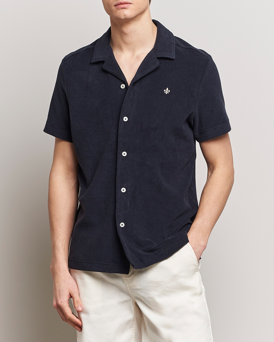Homme | Morris | Morris | Conall Terry Shirt Old Blue