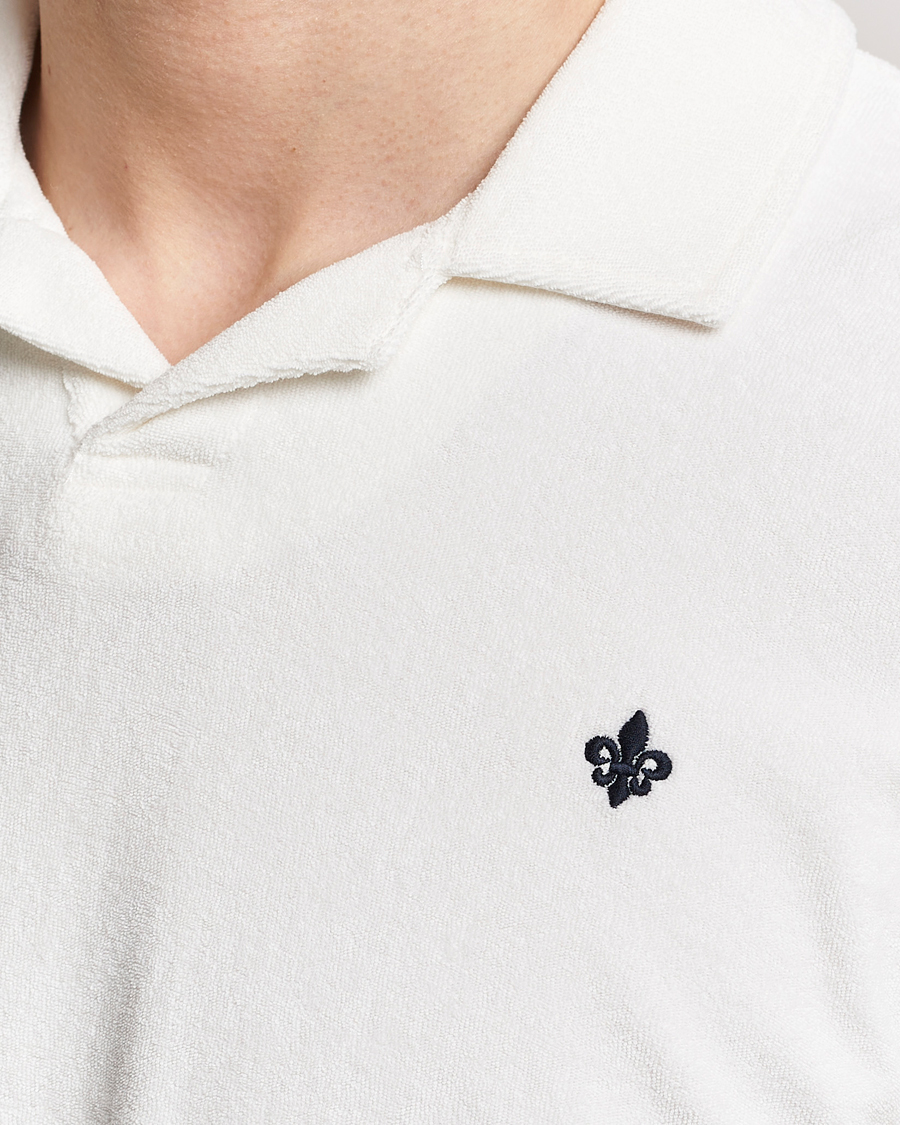 Homme | Polos | Morris | Delon Terry Jersey Polo Off White