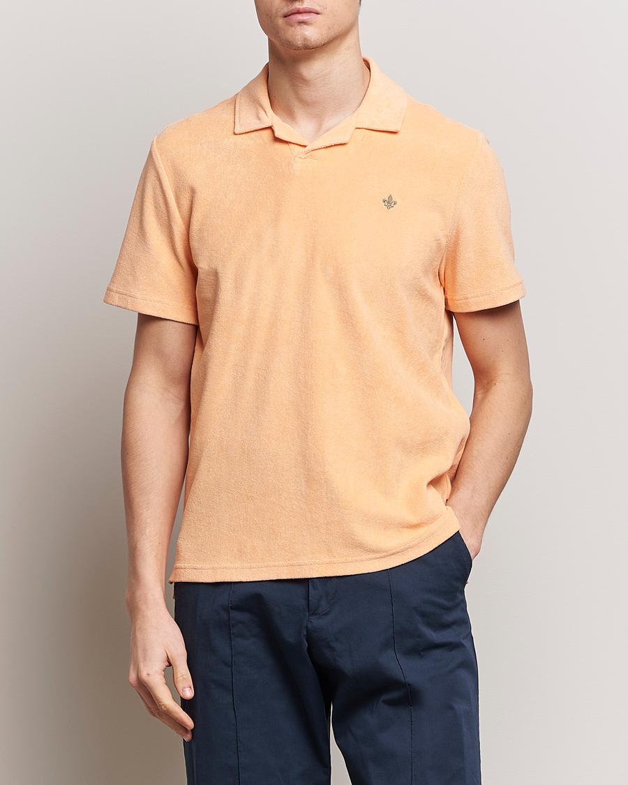 Homme |  | Morris | Delon Terry Jersey Polo Orange
