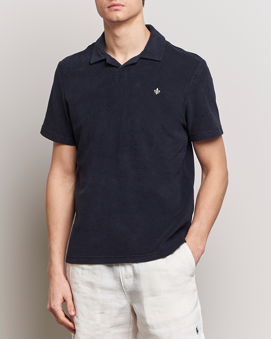 Homme | Polos | Morris | Delon Terry Jersey Polo Old Blue