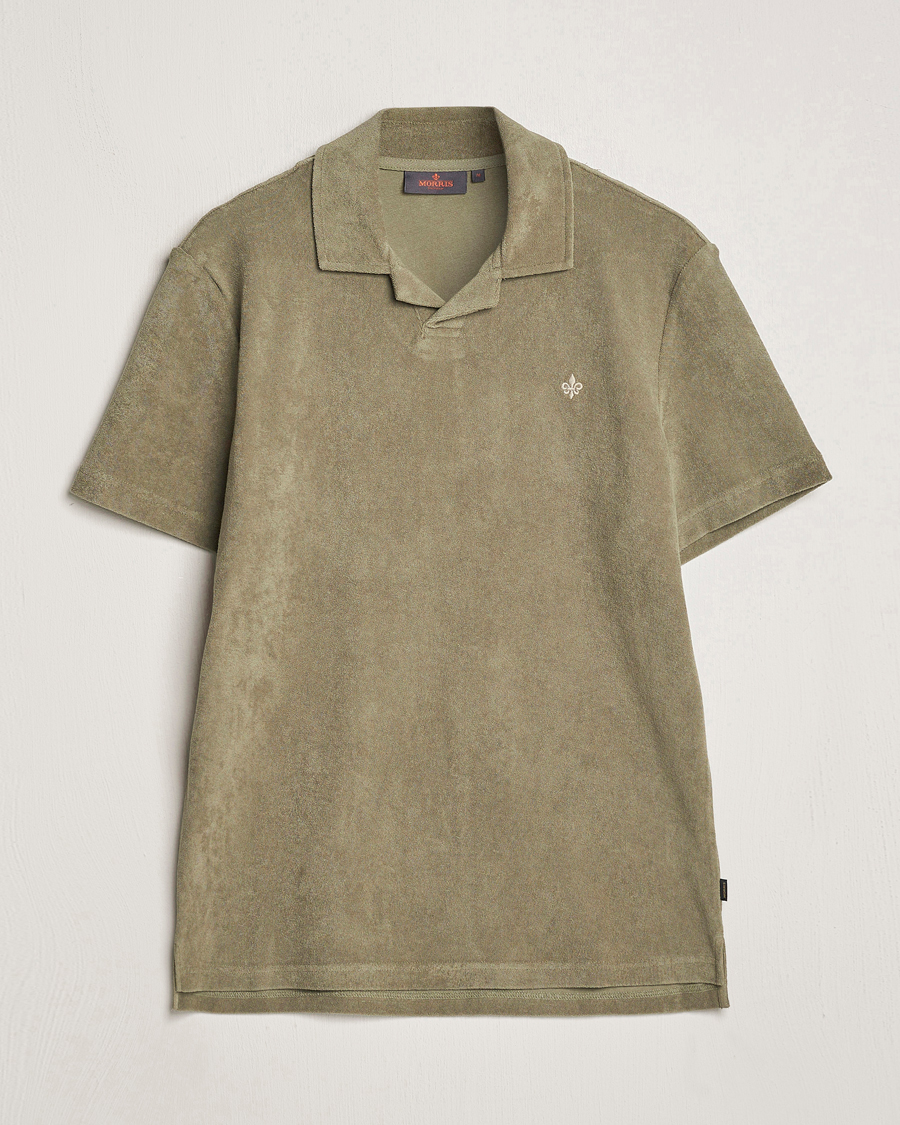 Homme | Polos | Morris | Delon Terry Jersey Polo Olive