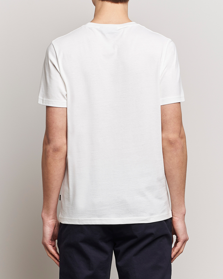 Homme | T-shirts | Morris | Crew Neck Cotton T-Shirt Off White