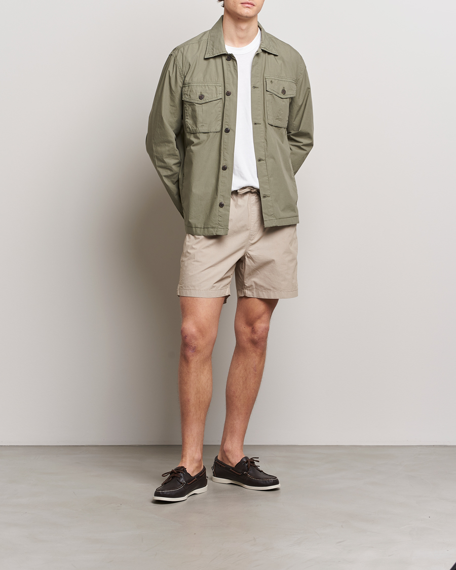 Homme | Manteaux Et Vestes | Morris | Harrison Cotton Shirt Jacket Green