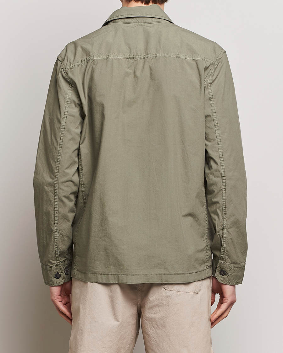 Homme | Manteaux Et Vestes | Morris | Harrison Cotton Shirt Jacket Green