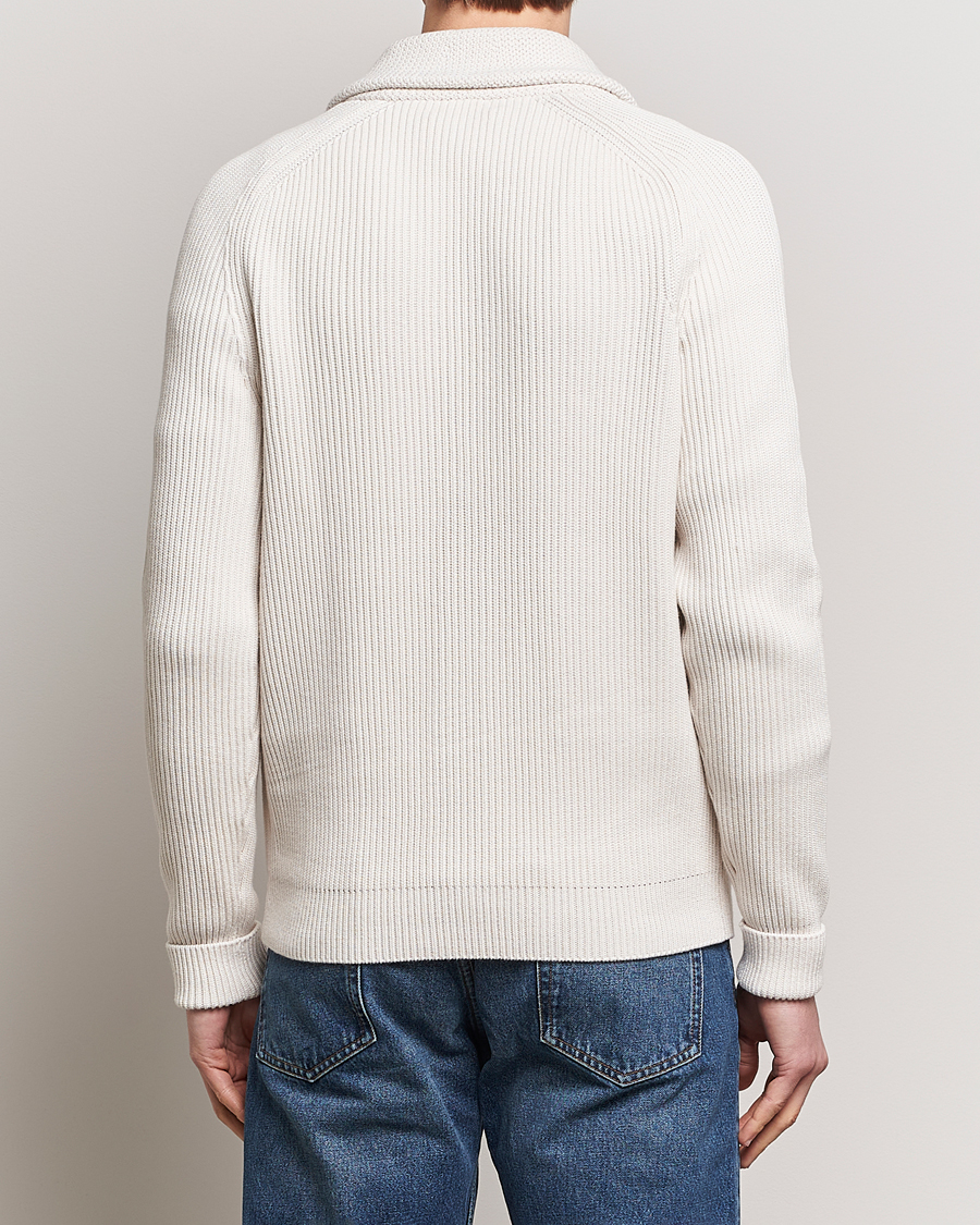 Homme | Pulls Et Tricots | Morris | Brayden Shawl Cardigan Off White