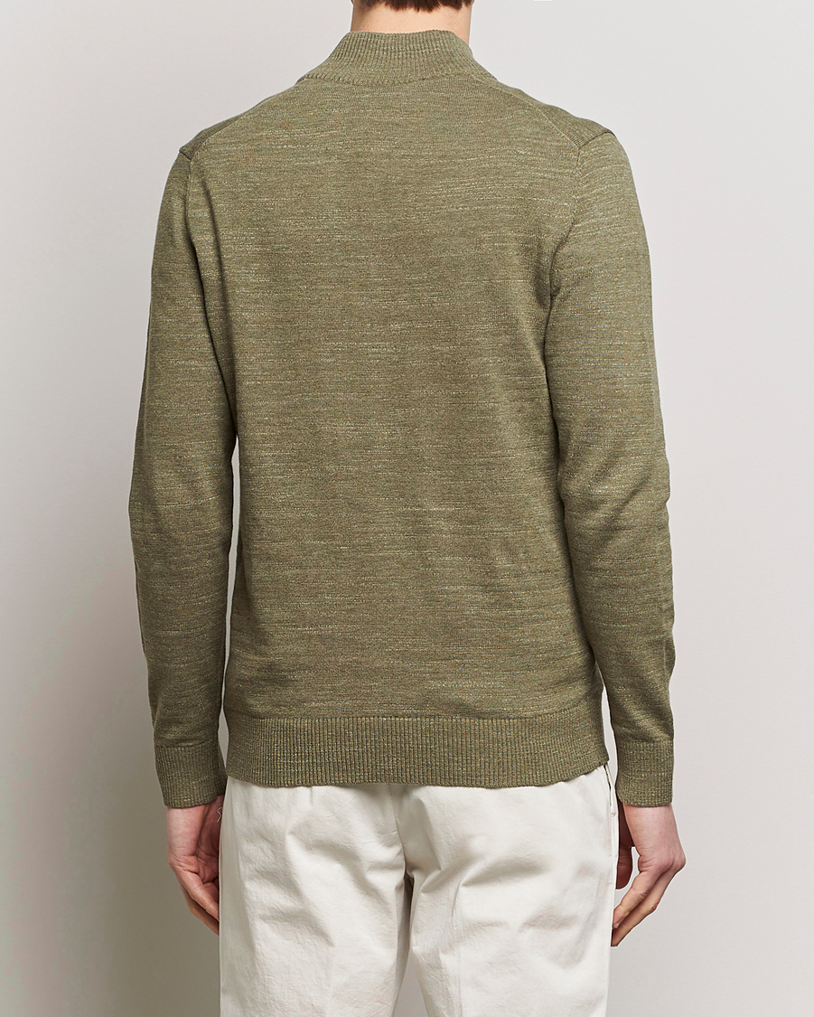 Homme | Pulls Et Tricots | Morris | Randall Cotton Half Zip Green