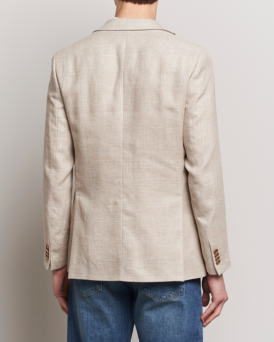 Homme | Blazers | Morris | Archie Cotton Glencheck Blazer Khaki